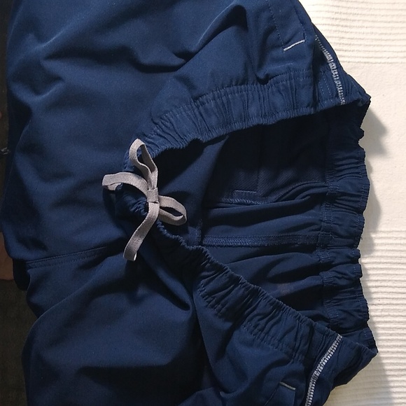 Men's Unisex Navy Blue Lined Athletic/Exercise/Golf/Casual Shorts - Picture 11 of 11